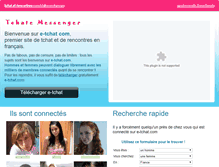 Tablet Screenshot of e-tchat.com